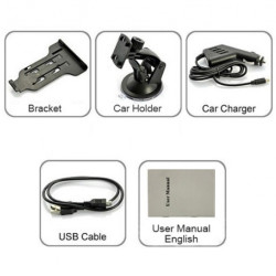 GPS навигация LEOS G7 - 7 инча, двуядрен процесор, 256MB RAM, 8GB