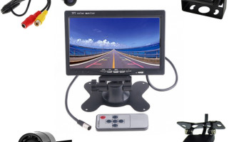 Как да паркираме лесно с монитор и камера за задно виждане?