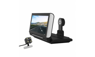 Навигация с видеорегистратор и камера за паркиране ANDROID MEDIA M88 4G