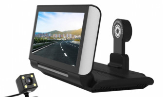 Навигация с видеорегистратор и камера за паркиране ANDROID MEDIA M88 4G