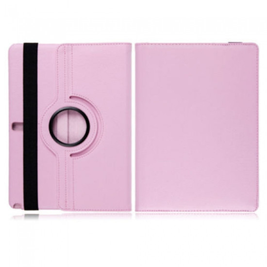 Кожен калъф за Samsung Galaxy Note 10.1" модел P600 - РОЗОВ