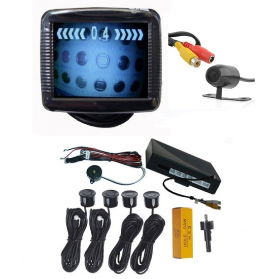 Камера за задно виждане с Монитор и Парктроник