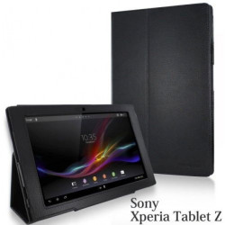 Кожен калъф за таблет Sony Xperia Z3 10 инча - ПАПКА