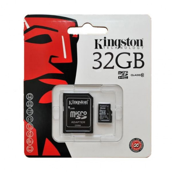 Карта памет Micro SD Kingston 32GB Class 10