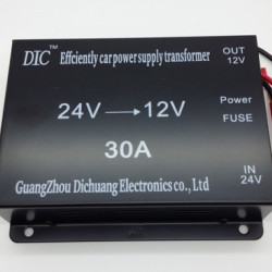 Преобразувател на напрежение за камиони 24V-12V 30A