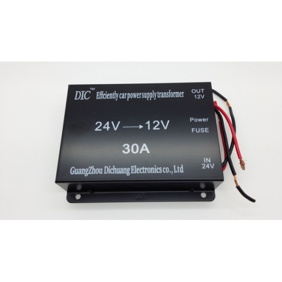 Преобразувател на напрежение за камиони 24V-12V 30A