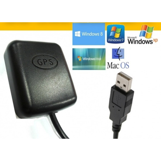 GPS приемник за лаптоп USB - 50 канала