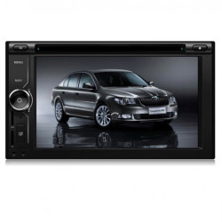 Универсална мултимедия двоен дин N D6200G GPS, DVD плеър, USB, SD слот,  6.2 инча