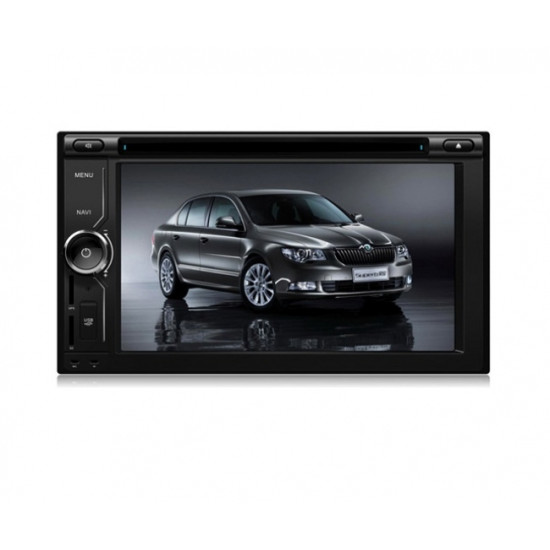 Универсална мултимедия двоен дин N D6200G GPS, DVD плеър, USB, SD слот,  6.2 инча