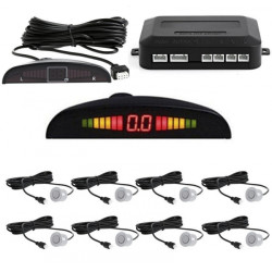 Парктроник с 8 датчика LCD дисплей и звукова сигнализация - СИВ