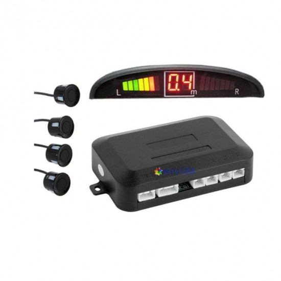 Парктроник с 4 датчика LCD дисплей и звукова сигнализация - ЧЕРЕН