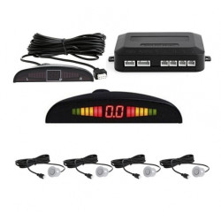 Парктроник с 4 датчика LCD дисплей и звукова сигнализация - СИВ