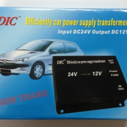 Преобразувател на напрежение за камиони 24V-12V 20A