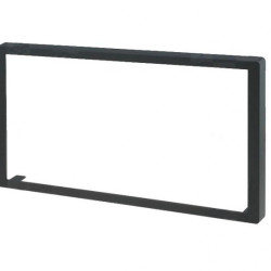 Универсална рамка за двоен дин с външни размери 110x188.5mm, отвор 98x17mm