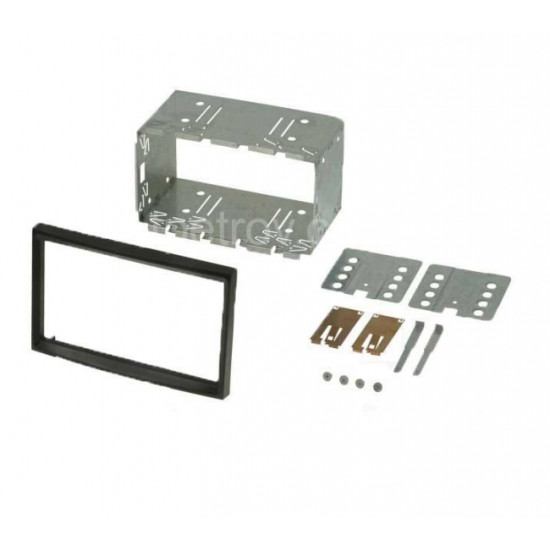 Преден панел за двоен дин CITROEN C2, C3, JUMPY,Peugeot 207, 307, Expert, Partner, Fiat Scudo, Toyot