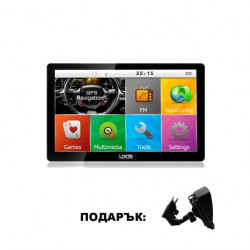 GPS навигация за камион LEOS M100 7 инча, 800MHZ, 256RAM, 8GB + СЕННИК