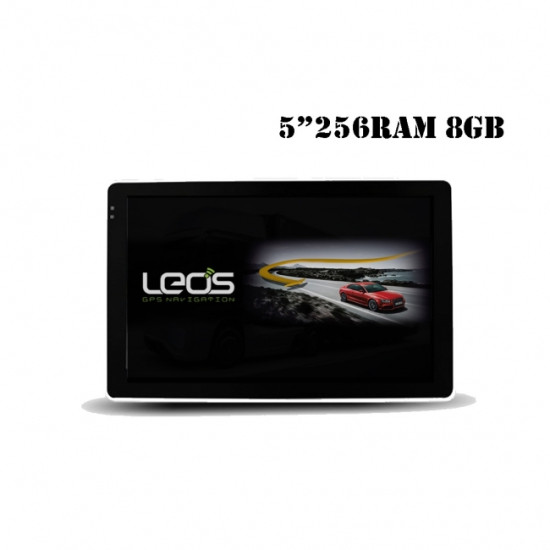 Двуядрена GPS навигация за камион LEOS M60 Truck - 5 инча, 800MHZ, 256MB