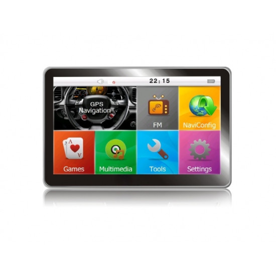 GPS навигация MEDIATEK E5 256MB RAM - 5 инча, КОЛА-КАМИОН