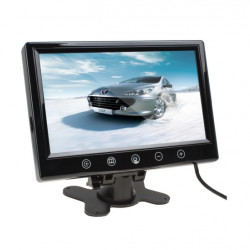 Монитор TFT LCD 10.1 инчов за връзка с камера за паркиране, DVD с 2 видео входа