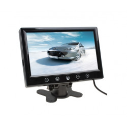 Монитор TFT LCD 10.1 инчов за връзка с камера за паркиране, DVD с 2 видео входа