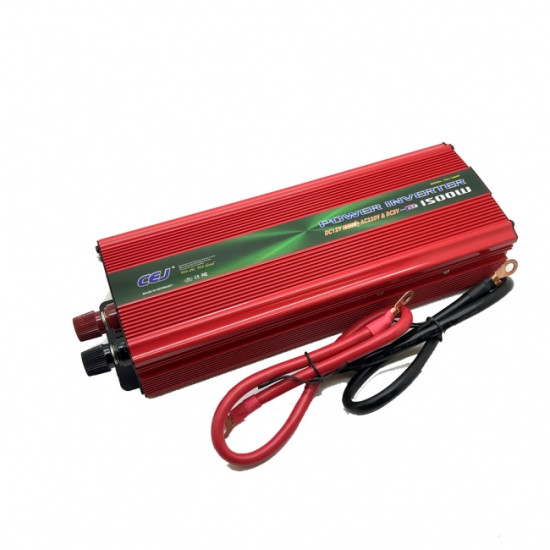 CEJ 1500P Инвертор на напрежение 12V-220V, 1500W