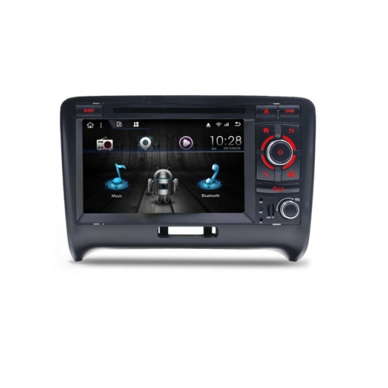 Навигация двоен дин за AUDI TT, TTS с Android 10 A4480H GPS, WiFi,DVD  7инча