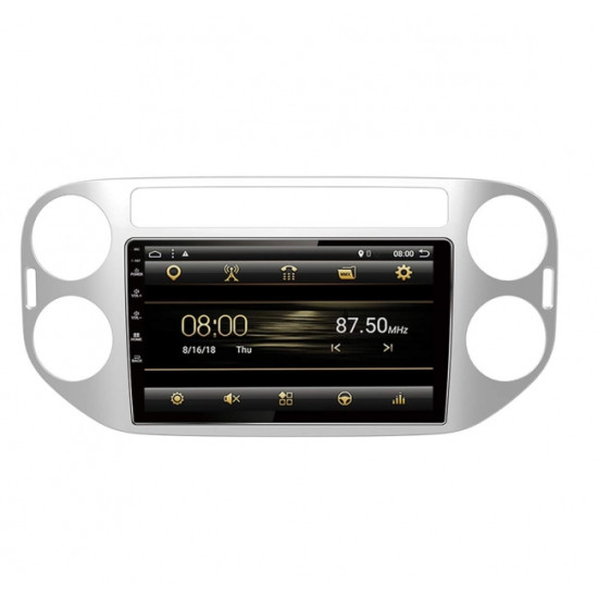 Навигация двоен дин за VW TIGUAN(01-16) с Android 10 5215H  GPS,WIFI 9 инча