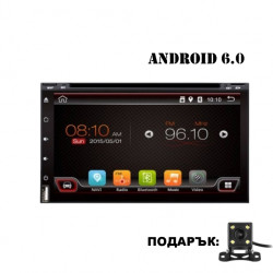 Универсална мултимедия двоен дин AT UA69DVD GPS, WiFi, Android, 6.9 инча
