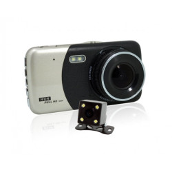 Видеорегистратор - DVR две камери AT BTK43 с 4 инча дисплей 5mpx