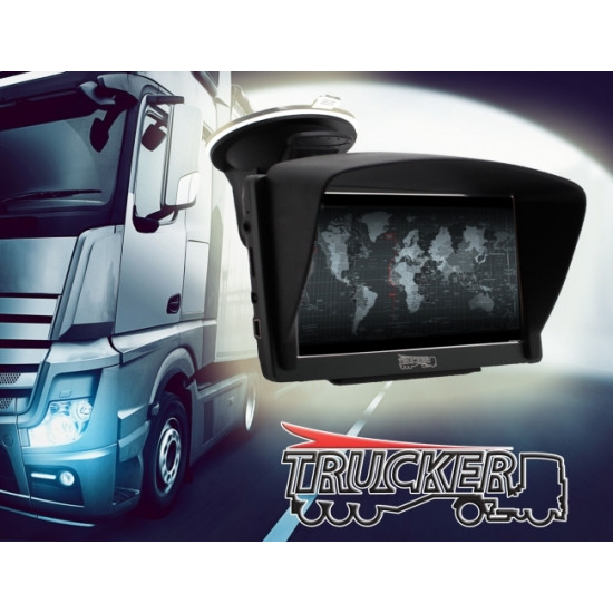 ПРОМОЦИЯ! GPS навигация за камиони Trucker 7 256 – 7 инча, 256MB, 800MhZ, Сенник