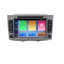 Двоен дин навигация за PEUGEOT 308,408 с Android 10 PE7370SH GPS, WiFi, DVD, 7 инча