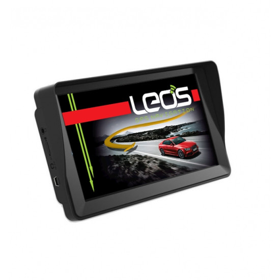 Двуядрена навигация за камион LEOS ROAD KING - 7 инча, Сенник, 256MB RAM