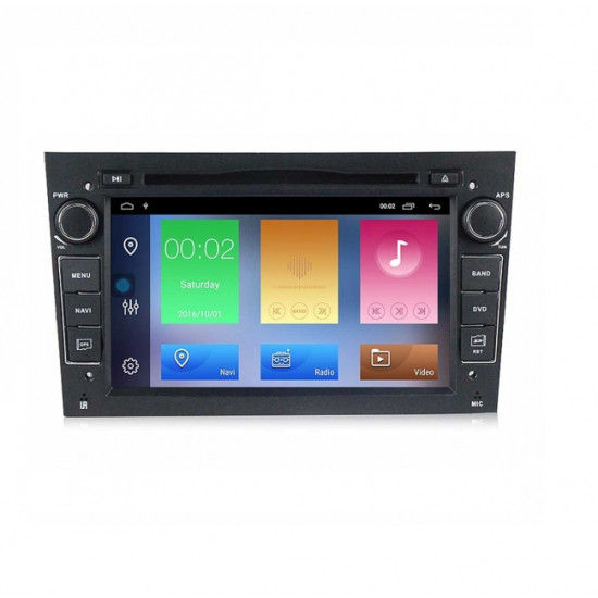 Навигация двоен дин за OPEL ASTRA, VECTRA, CORSA с Android 10 OP0751BH GPS, WiFi,DVD, 7 инча черна