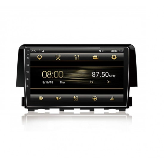 Навигация двоен дин за HONDA Civic  с Android 10 H5190H GPS, WiFi, 9 инча