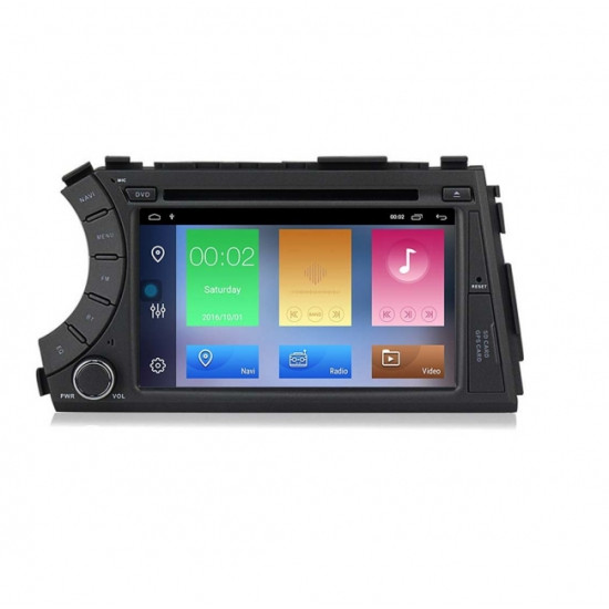 Навигация двоен дин за SSANGYONG Kyron Actyon (05-13)​ с Android 10 S4000H GPS, WiFi, DVD, 7 инча
