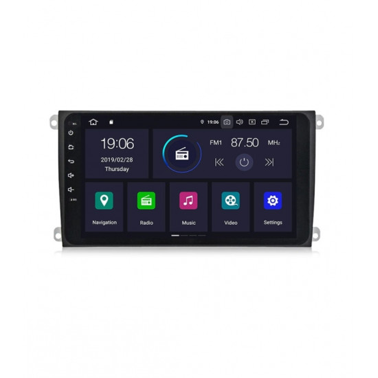 Навигация двоен дин за PORSCHE CAYENNE (02-09) с Android 10 P9950H GPS, WiFi, 9 инча