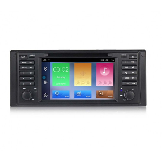 Навигация двоен дин за BMW E46 (95-04) с Android 10 BM7530H GPS, WiFi, DVD 7 инча