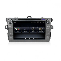 Навигация двоен дин за TOYOTA Corolla с Android 8.0 T4312H GPS, WiFi,DVD 8 инча