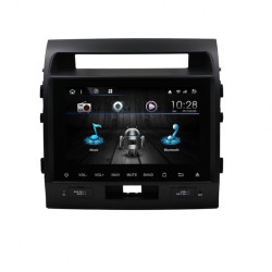 Навигация двоен дин за TOYOTA Land Cruiser 200 с Android 10 T4307H GPS, WiFi,DVD 10.1 инча