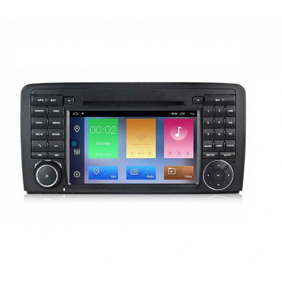 Навигация двоен дин за MERCEDES R280, R300, R320, R350, R500 с Android 9 M7930H GPS, WiFi,DVD, 7инча