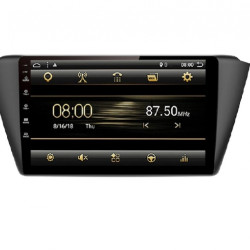 Навигация двоен дин за SKODA NEW FABIA (15-19) с Android 8.1 SK5219H GPS, WiFi, 9 инча