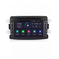 Мултимедия за DACIA DUSTER,DOKKER, LOGAN, SANDERO с Android 10 D7012H GPS, WiFi, DVD, 7 инча