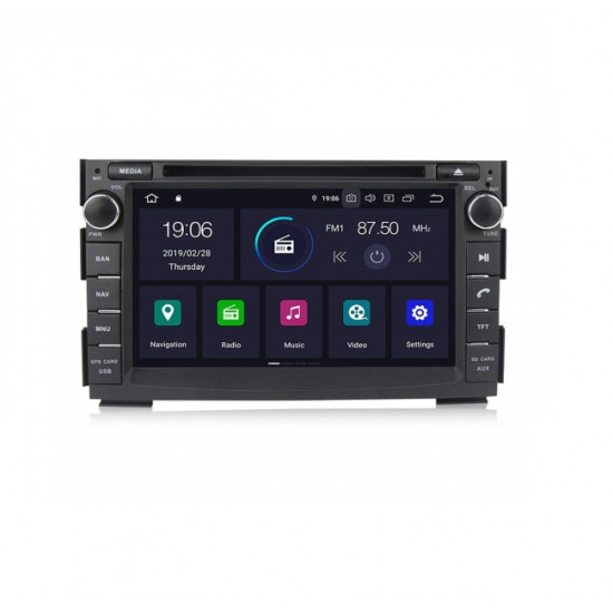 Специализирана мултимедия за KIA CEED  (10-12) с Android 9.0 K7540H GPS, WiFi,DVD, 7 инча