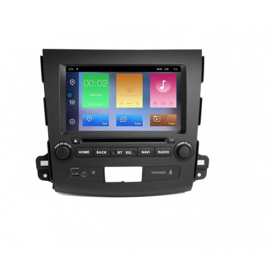 Навигация двоен дин за MITSUBISHI OUTLANDER (06-13)с Android 10 MI8130H GPS, WiFi, DVD, 8 ин