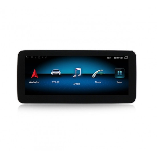 Навигация двоен дин MERCEDES A-Class W176  с Android 9.0 M1000H GPS, WiFi,10.25 инча