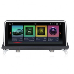 Двоен дин навигация BMW E70 E71 CCC (11-13) с Android 9.0 B1012H GPS, WiFi,10.25 инча