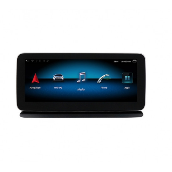 Навигация двоен дин за MERCEDES CLS W218 с Android 9.0 M1027H GPS, WiFi,10.25 инча