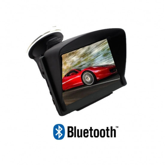 GPS навигация LEOS M100BT 7 инча, Bluetooth, AV IN, 800MHZ, 256RAM, 8GB + СЕННИК