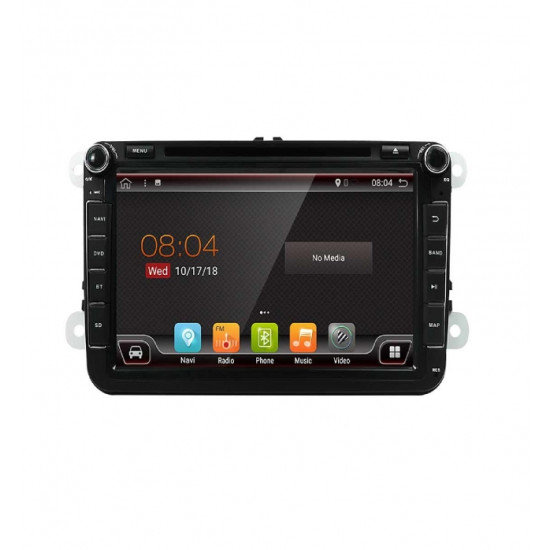Специализирана двоен дин навигация VW Caddy, Polo, Golf  W8240H GPS, ANDROID 10, WiFi, DVD, 8 инча