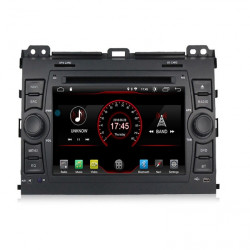 Мултимедиен двоен дин за TOYOTA Land Cruiser 120, Prado T7410H GPS, ANDROID 10, WiFi, DVD, 7 инча
